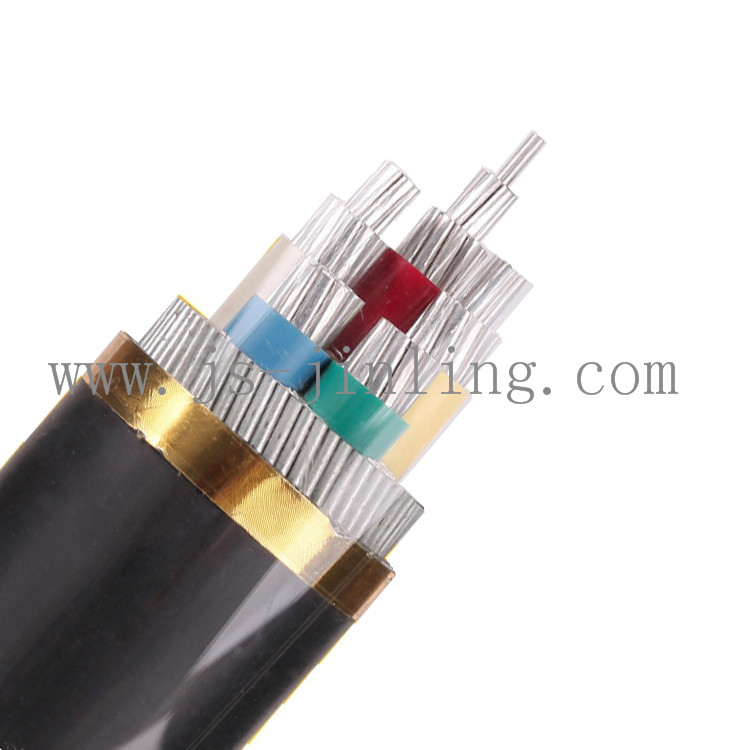 Nayry Electric material PVC insulted 4 5 core armored Power cable